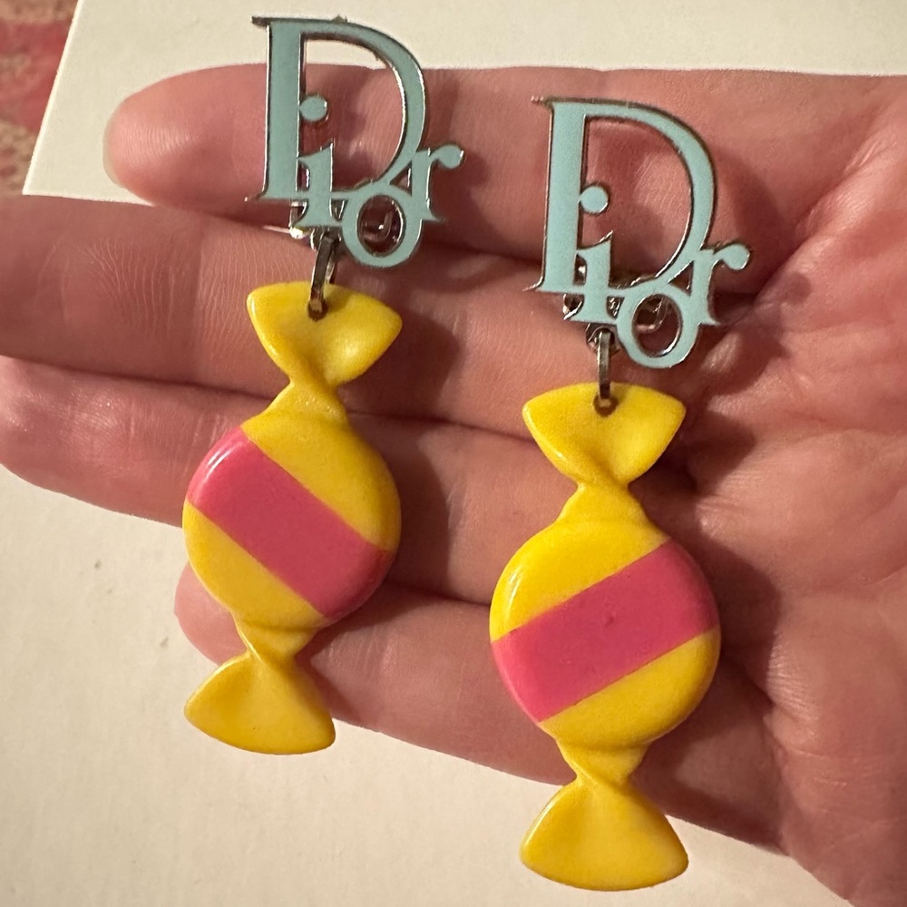 DIOR by JOHN GALLIANO 2003 candy earrings - Picture 3 of 5